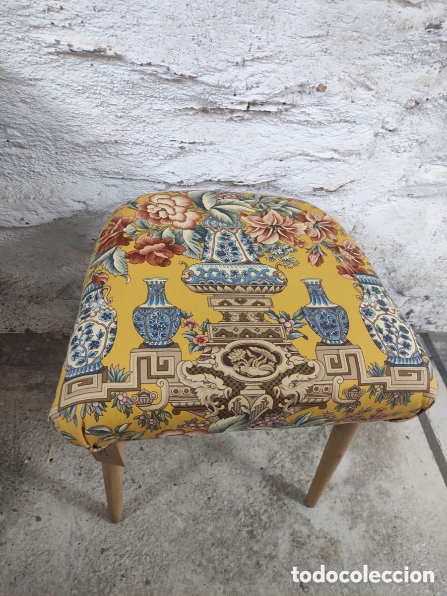 Antig&uuml;edades: Banco auxiliar estilo Thonet - Foto 4