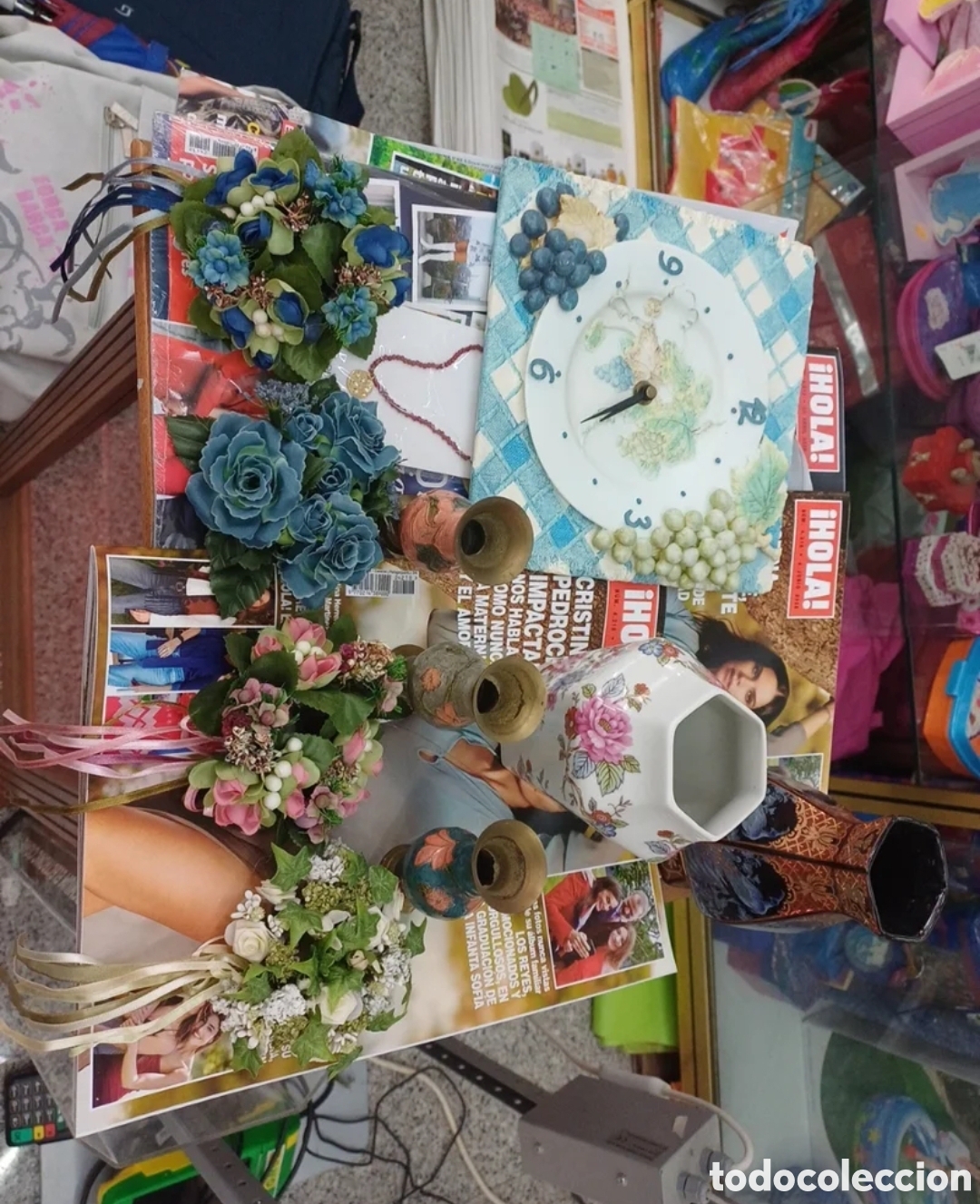 Antig&uuml;edades: Jarrones, Reloj y Figuras decorativas Vingage - Foto 1