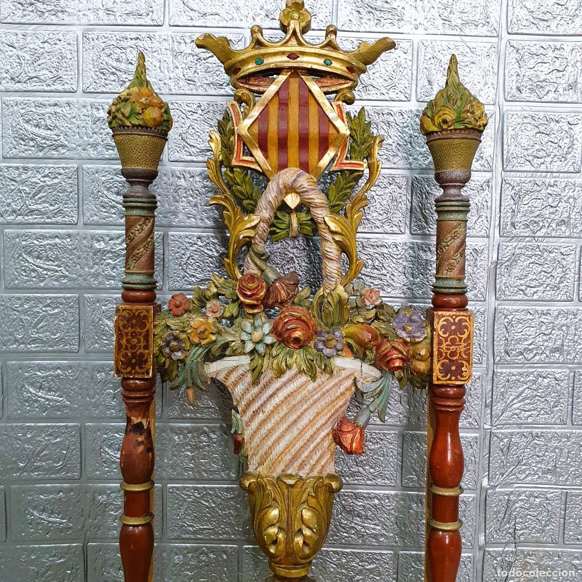 Antig&uuml;edades: Conjunto de sillas estilo Calos IV - Foto 8