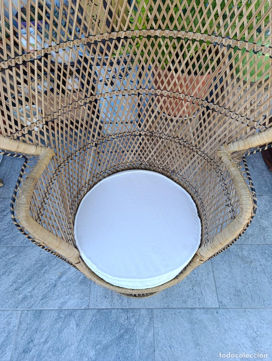Antig&uuml;edades: Sill&oacute;n Emmanuel hecho a mano. - Foto 3