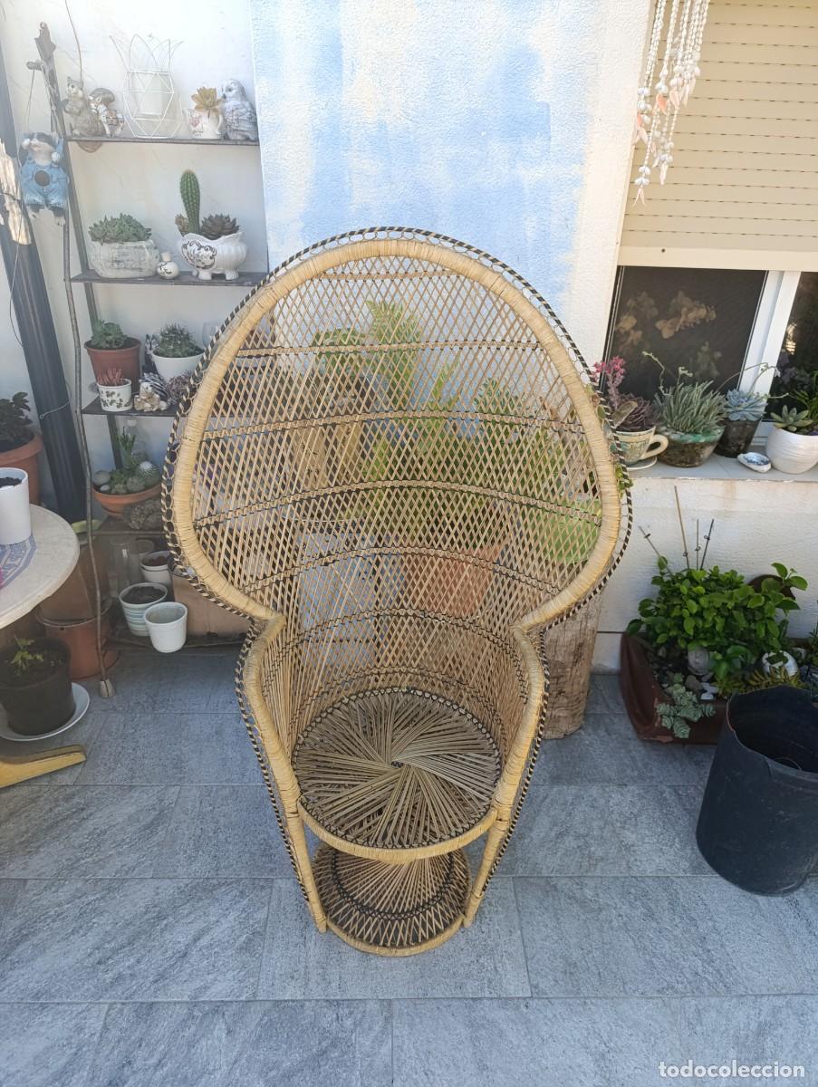 Antig&uuml;edades: Sill&oacute;n Emmanuel hecho a mano. - Foto 5