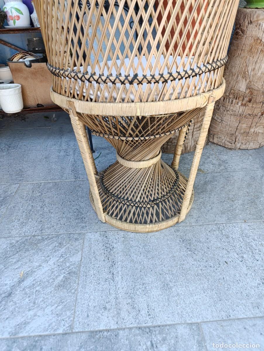 Antig&uuml;edades: Sill&oacute;n Emmanuel hecho a mano. - Foto 12