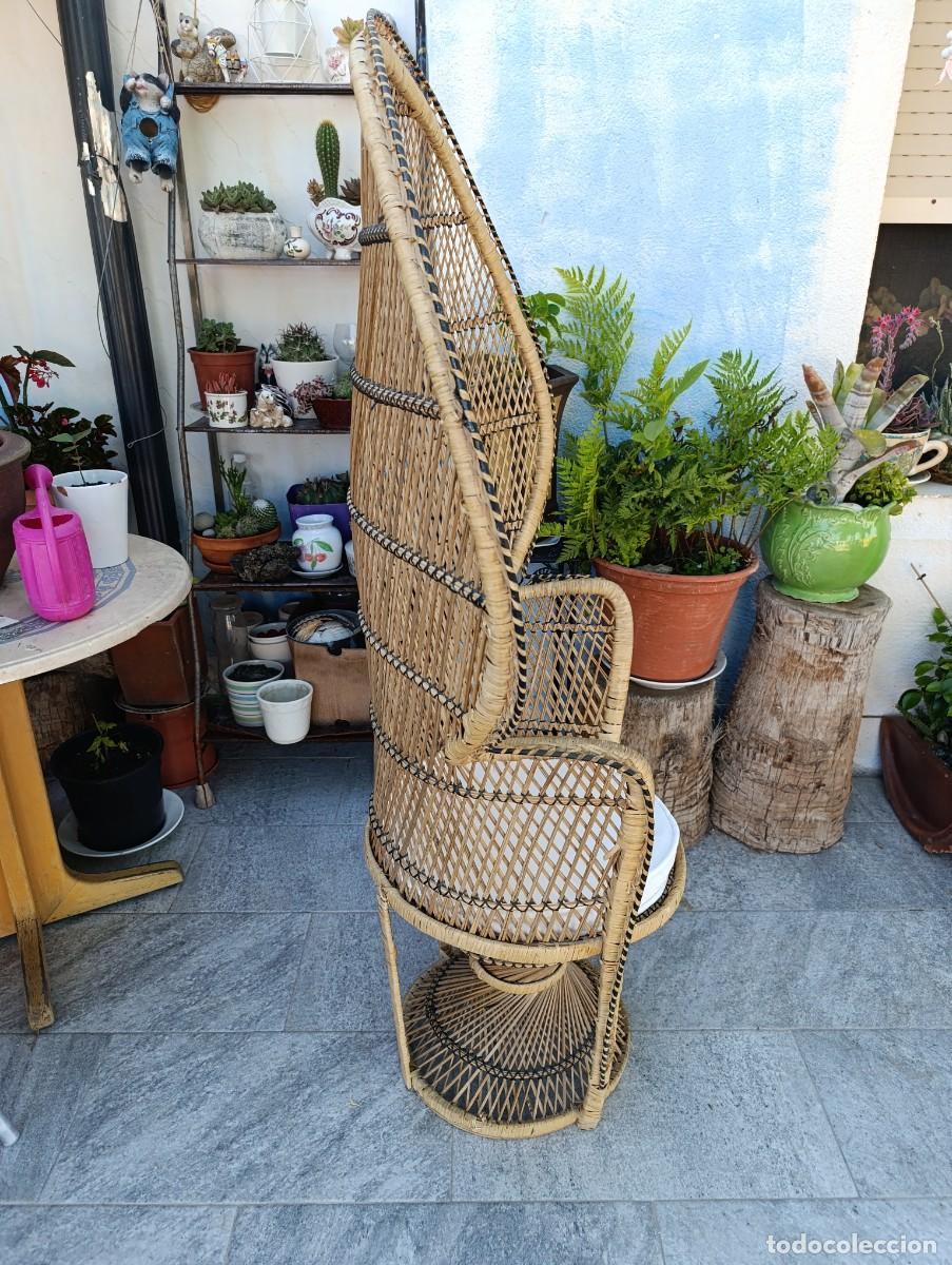 Antig&uuml;edades: Sill&oacute;n Emmanuel hecho a mano. - Foto 13