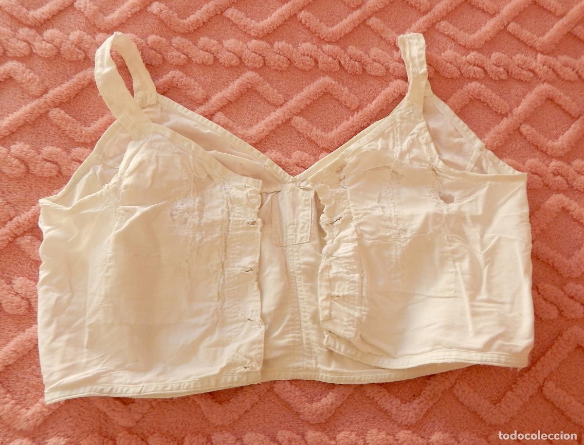 Antig&uuml;edades: Victorian bra / corset cover - Foto 2