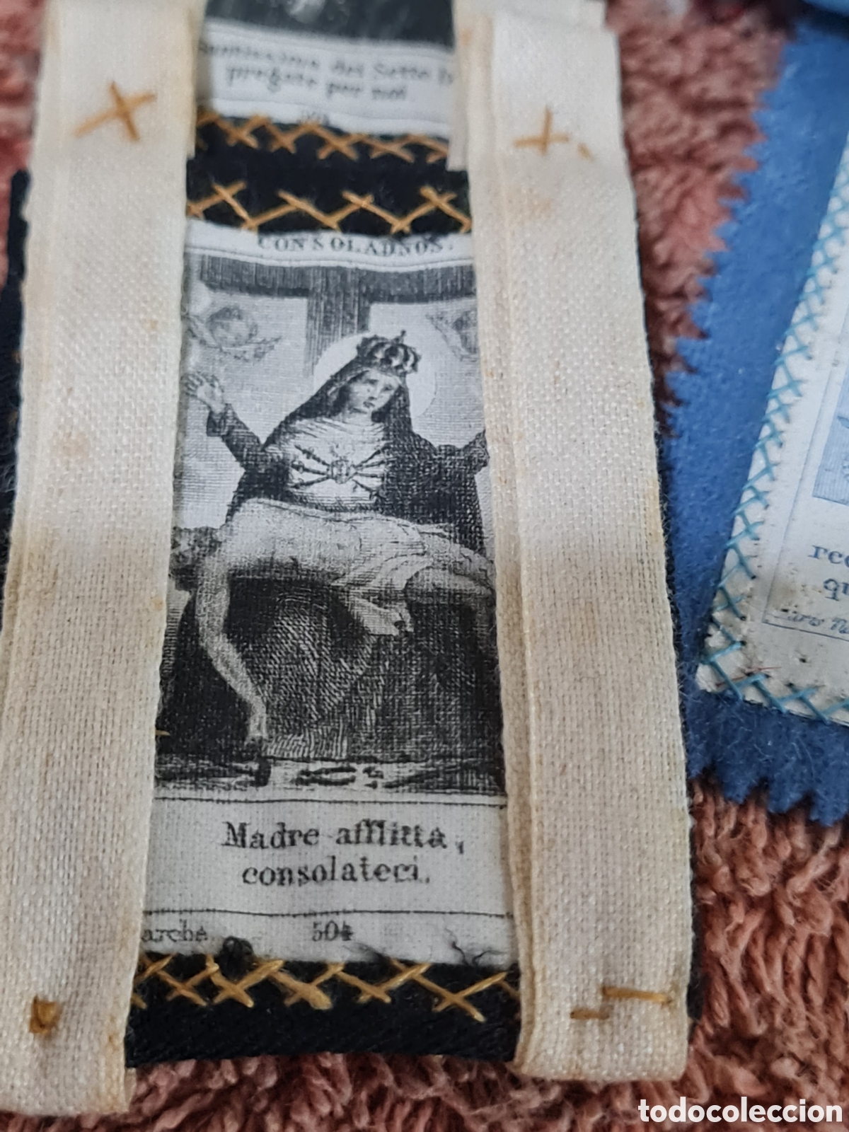 Antig&uuml;edades: Cuatro antiguos escapularios - Foto 2