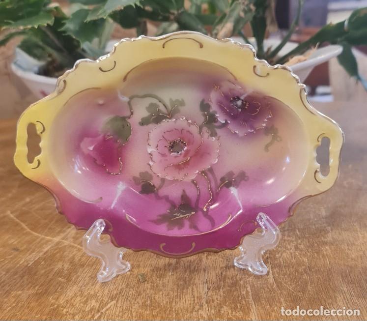 Antig&uuml;edades: 4 Cuencos para salsas de Royal Saxe - Foto 3