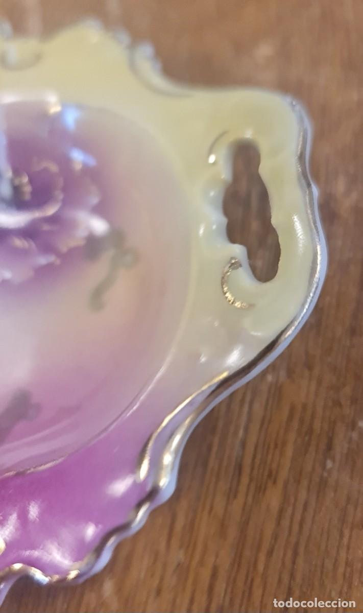 Antig&uuml;edades: 4 Cuencos para salsas de Royal Saxe - Foto 4