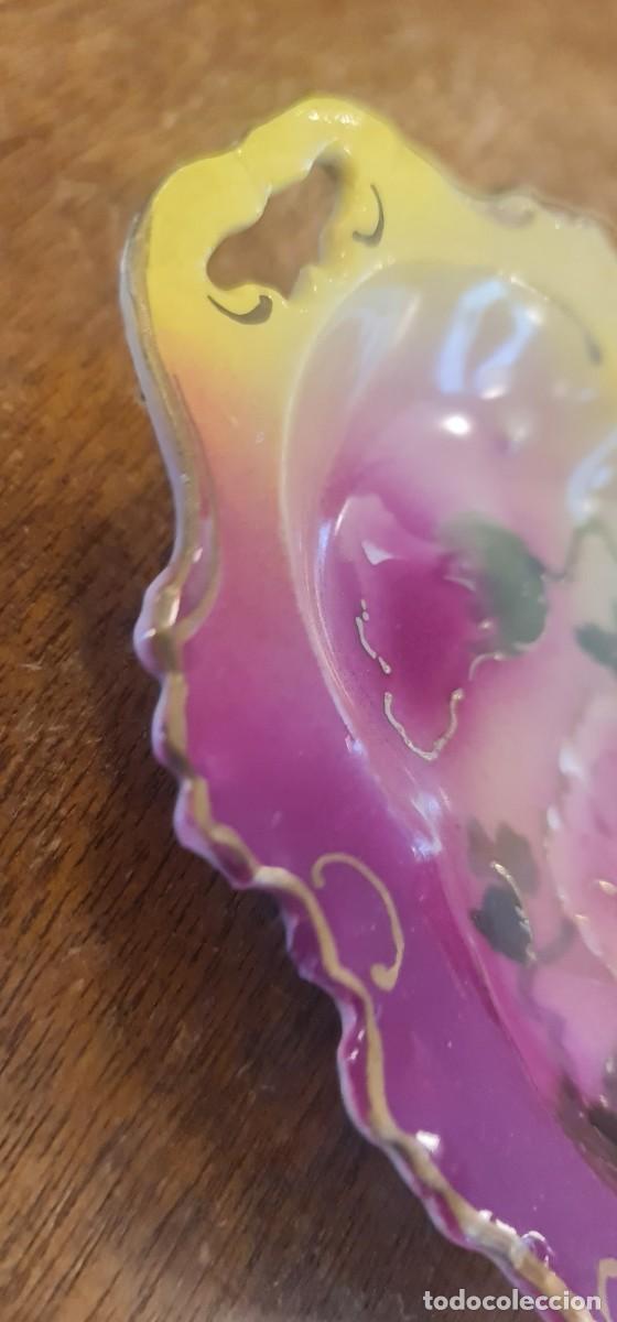 Antig&uuml;edades: 4 Cuencos para salsas de Royal Saxe - Foto 5