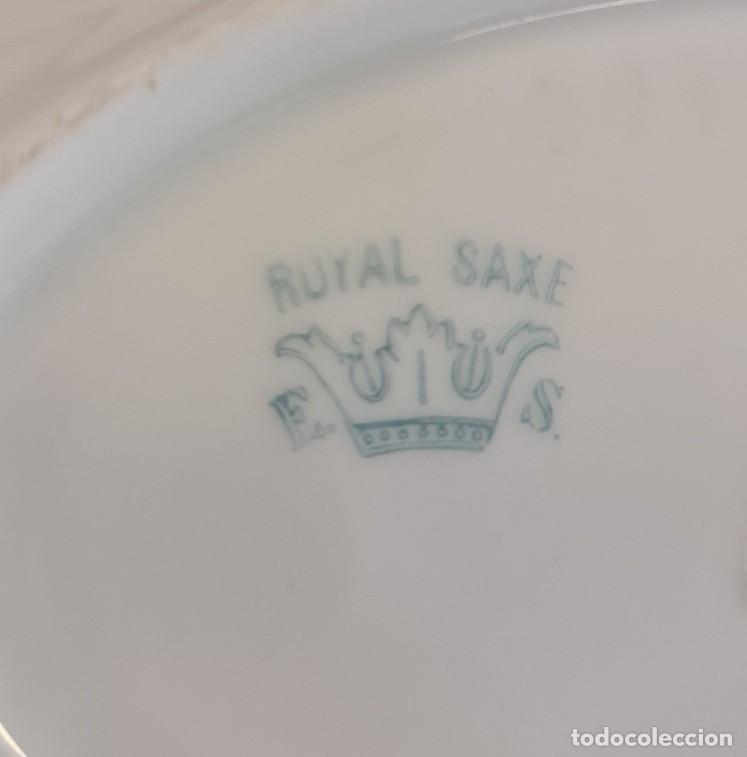 Antig&uuml;edades: 4 Cuencos para salsas de Royal Saxe - Foto 7