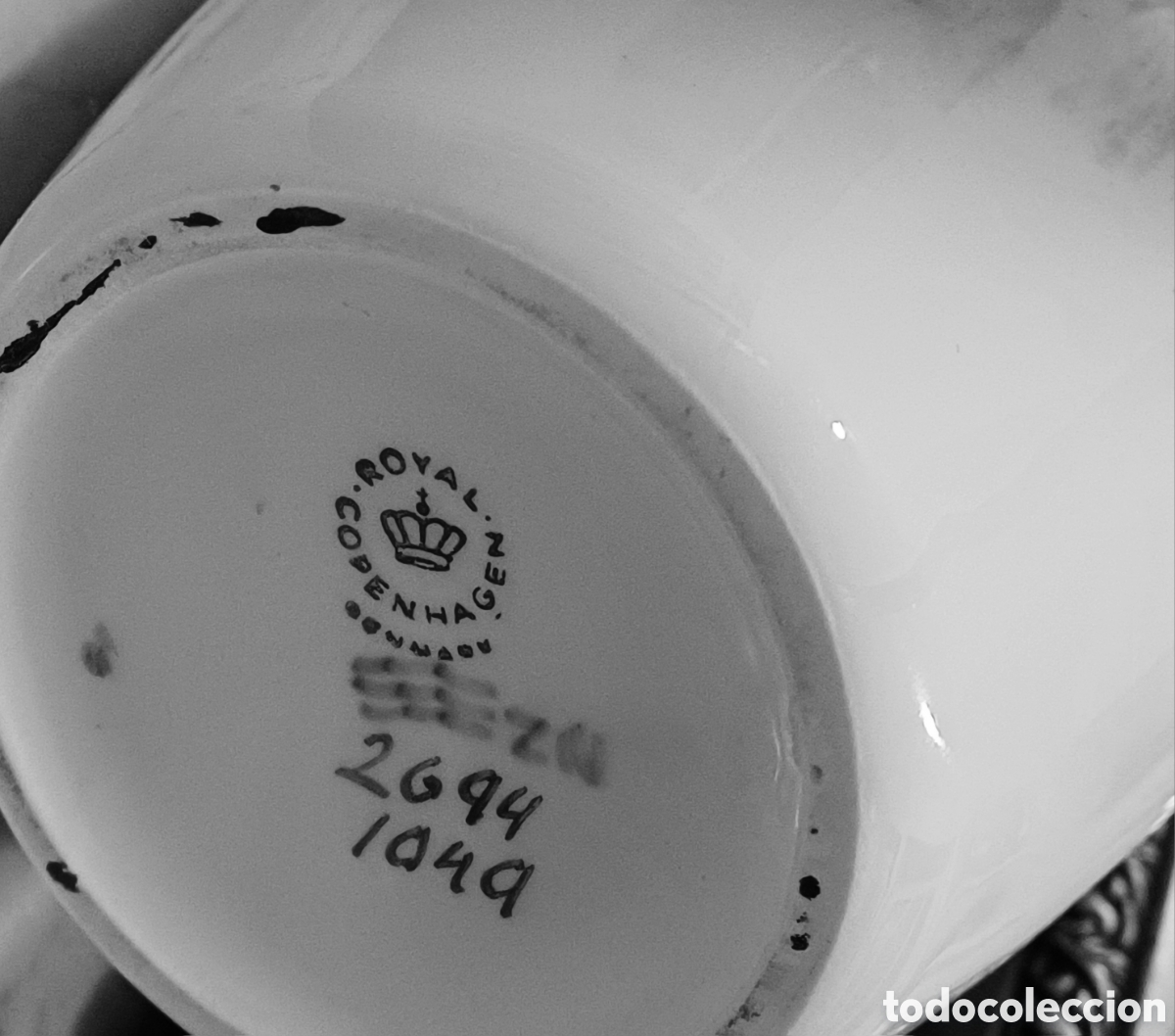Antig&uuml;edades: Jarr&oacute;n Royal Copenhaguen, 24 cm - Foto 3