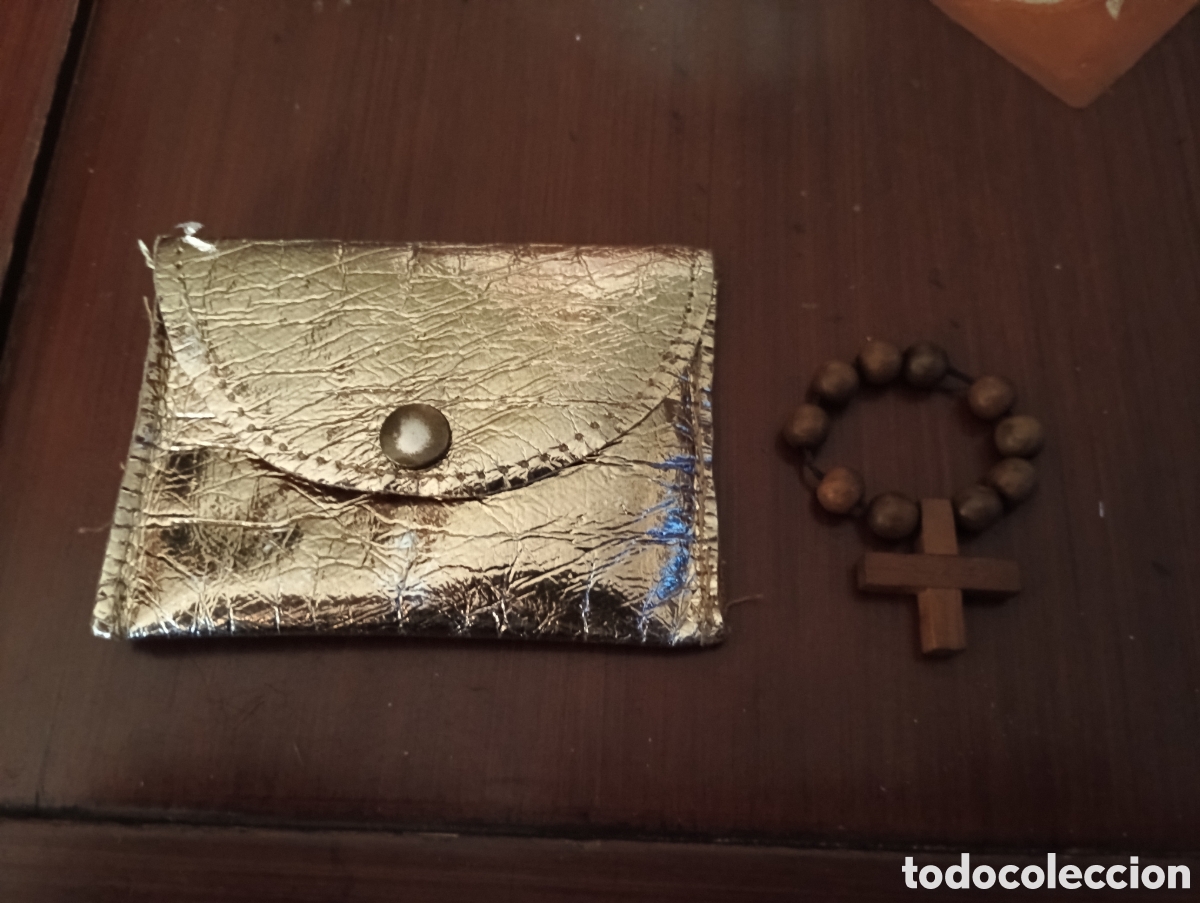 Antig&uuml;edades: Denario madera con estuche - Foto 1