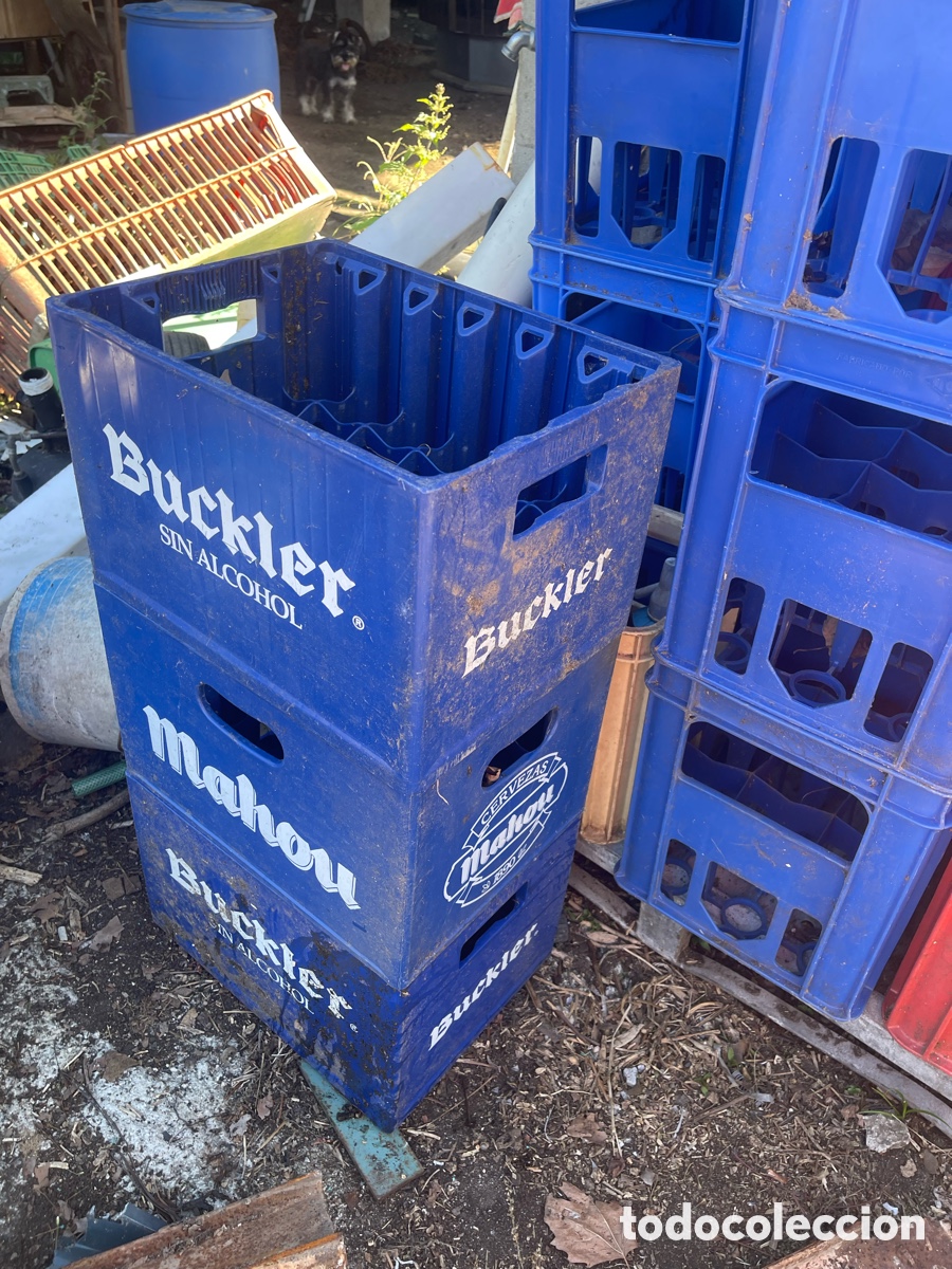 Antig&uuml;edades: Cajas varias cerveza, cocacola&hellip; - Foto 1