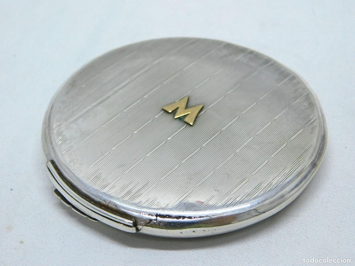 Antig&uuml;edades: ANTIGUA POLVERA DE PLATA - Foto 1