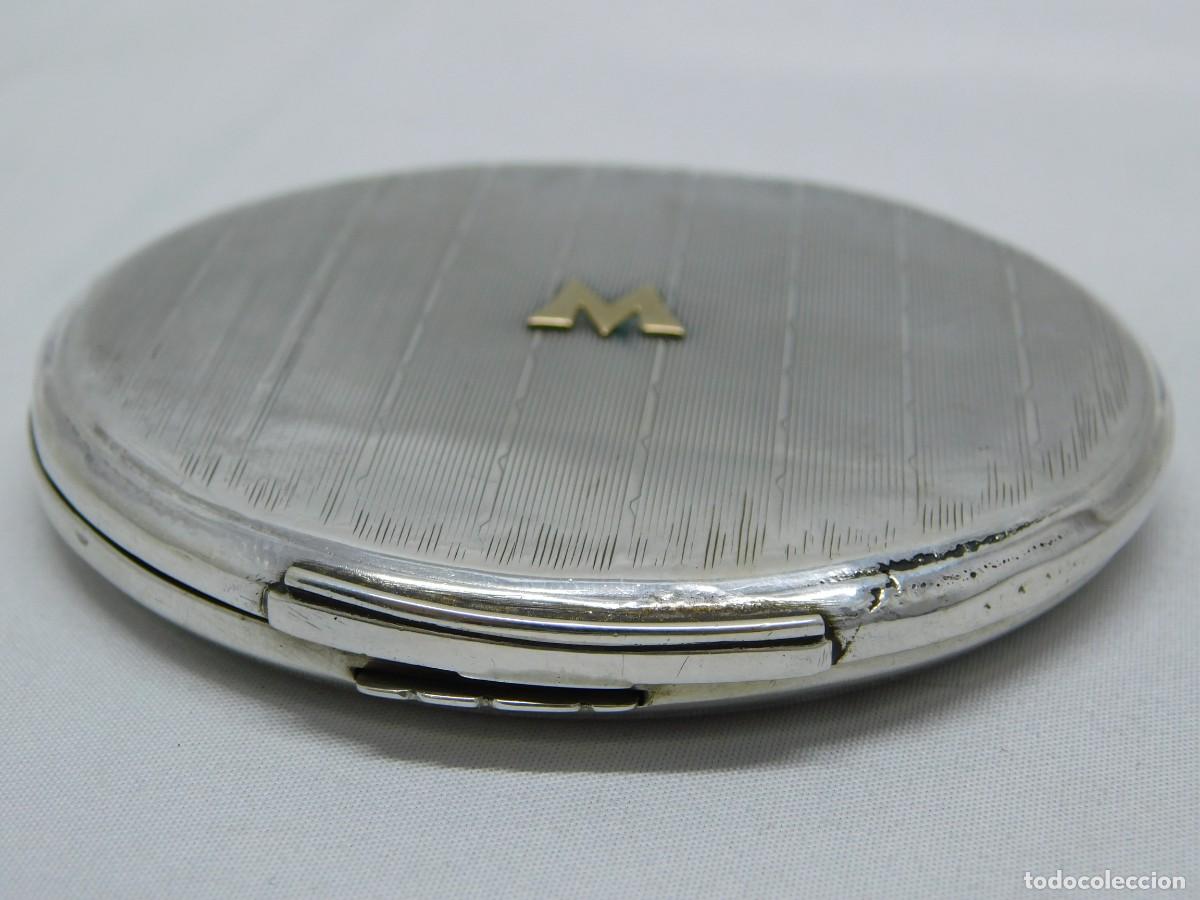 Antig&uuml;edades: ANTIGUA POLVERA DE PLATA - Foto 3