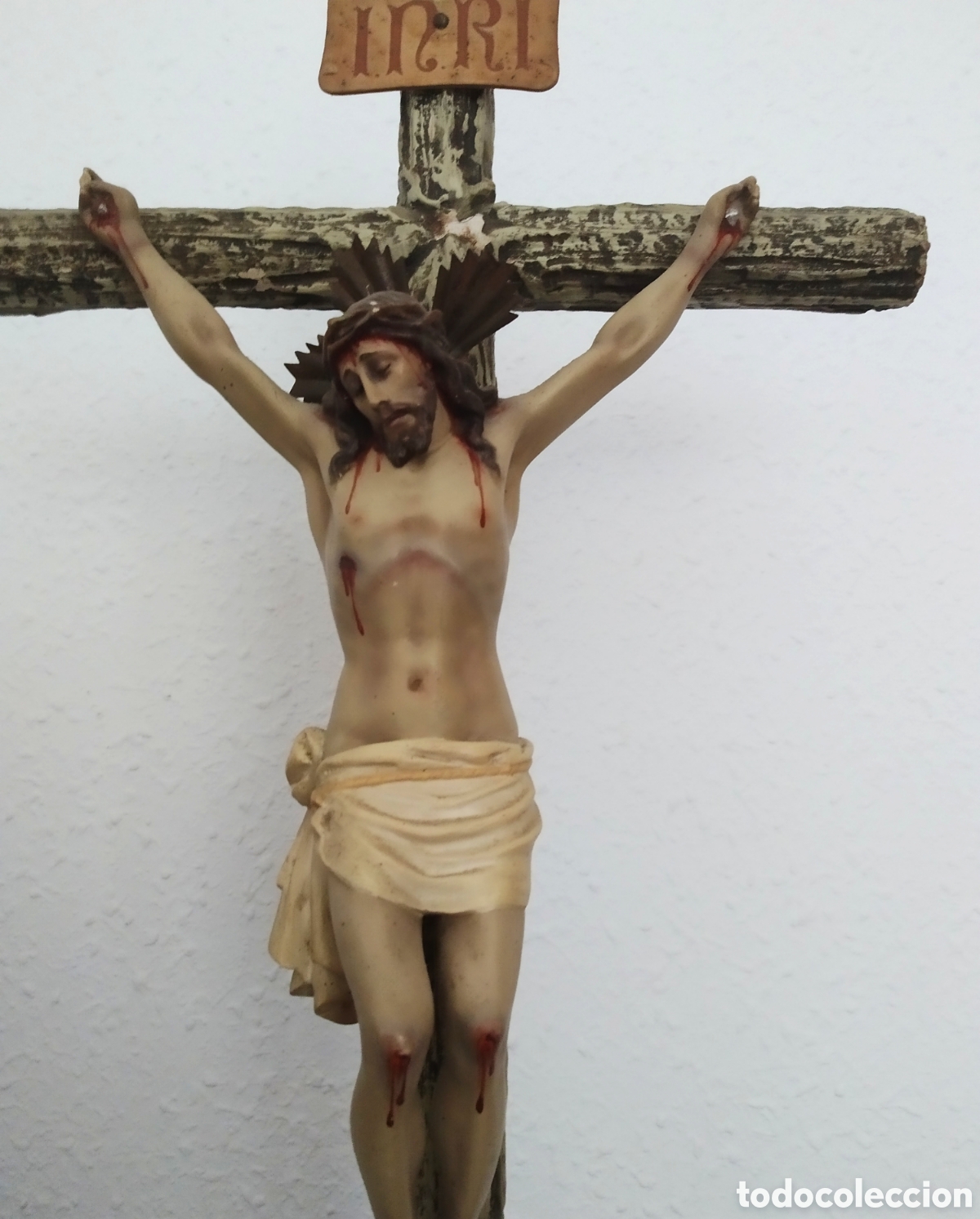 Antig&uuml;edades: Cristo crucificado en la Cruz - Foto 3