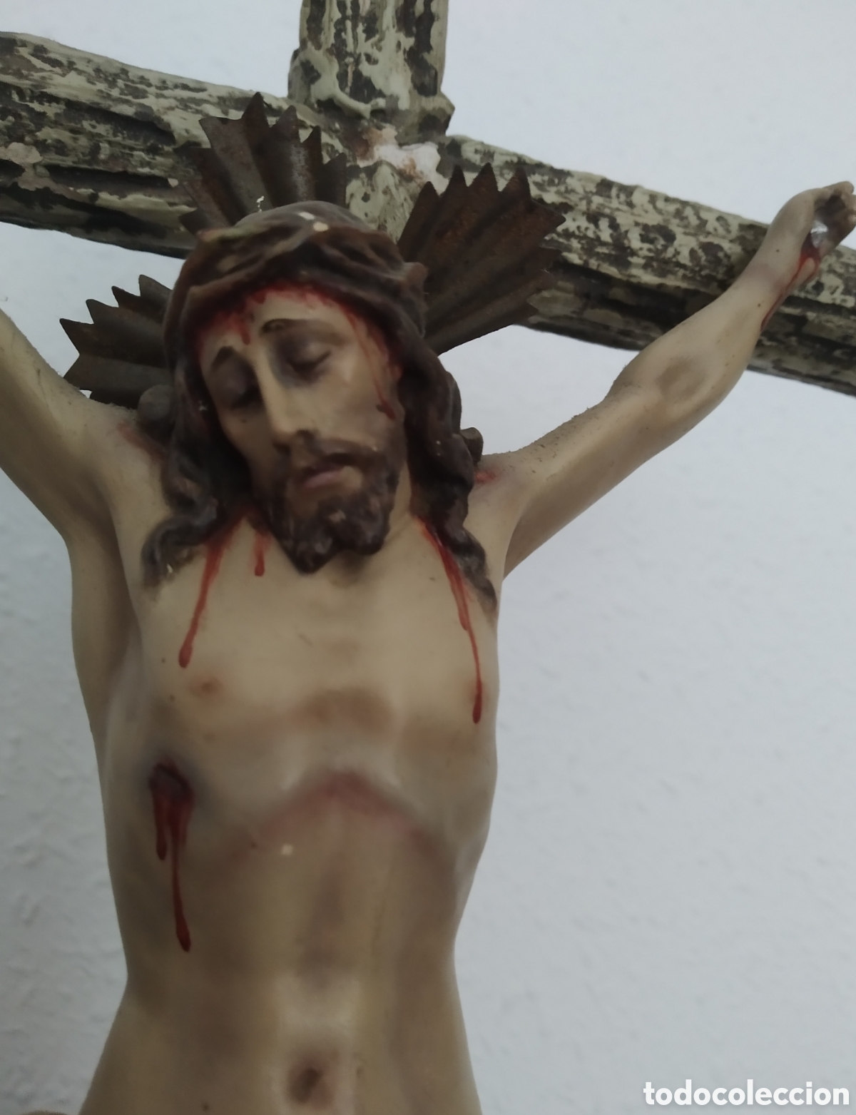 Antig&uuml;edades: Cristo crucificado en la Cruz - Foto 5