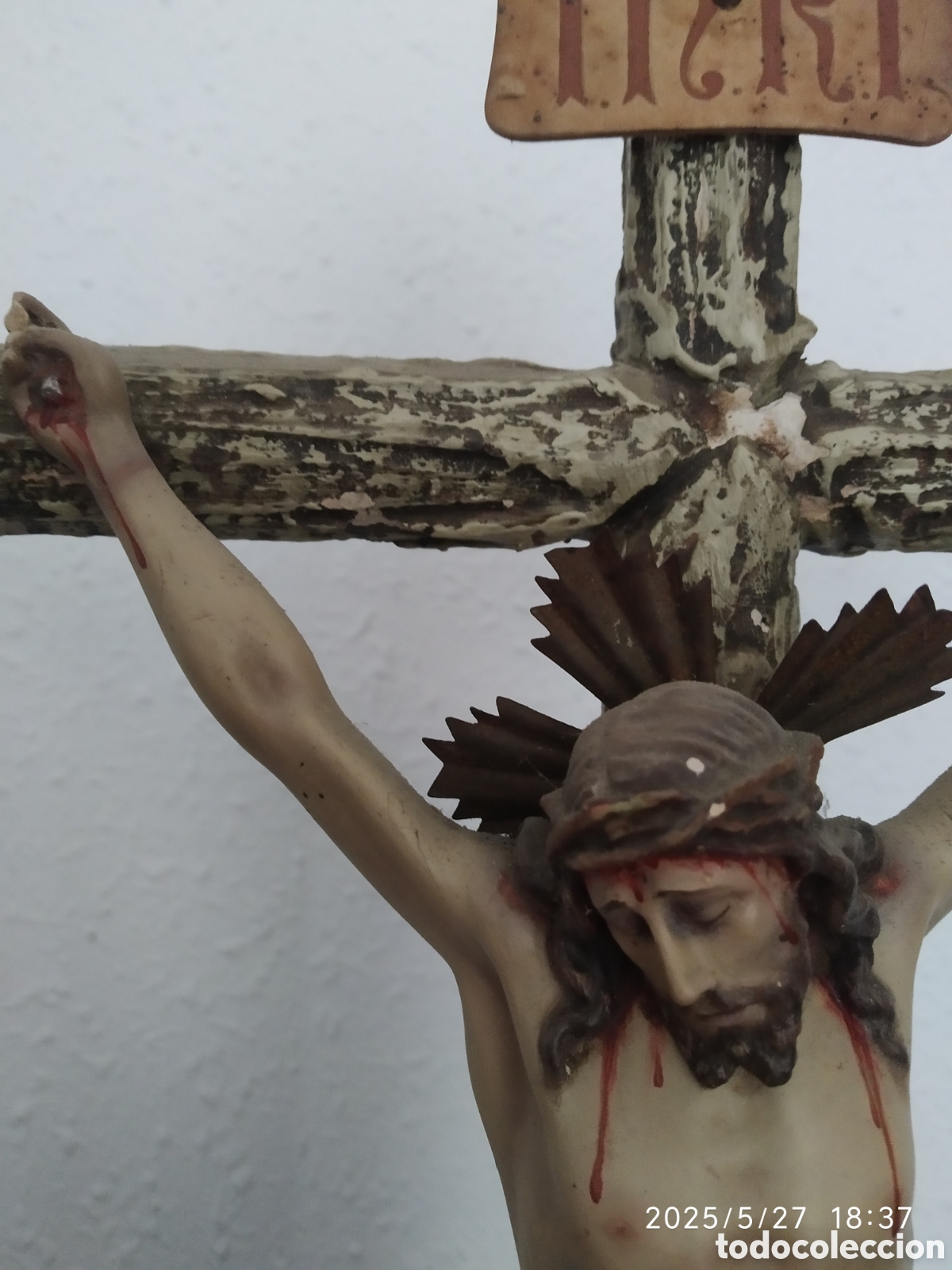 Antig&uuml;edades: Cristo crucificado en la Cruz - Foto 8