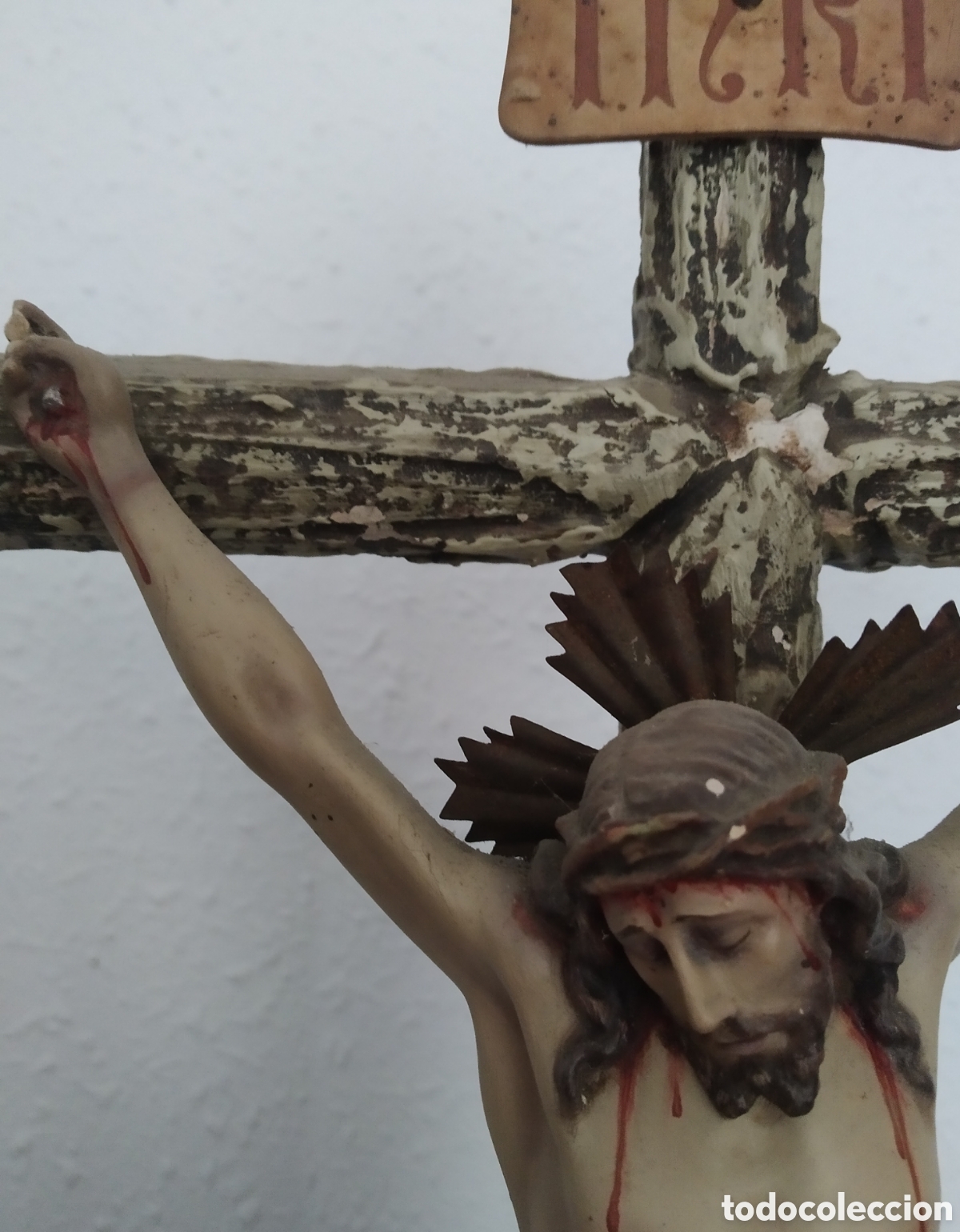 Antig&uuml;edades: Cristo crucificado en la Cruz - Foto 9