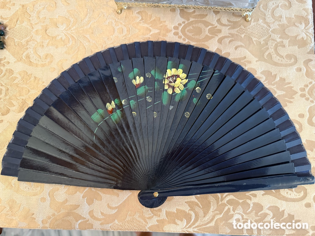 Antig&uuml;edades: Abanico pintado precioso - Foto 1