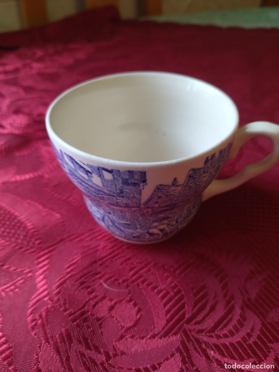Antig&uuml;edades: Taza de t&eacute; de porcelana eit england. - Foto 2