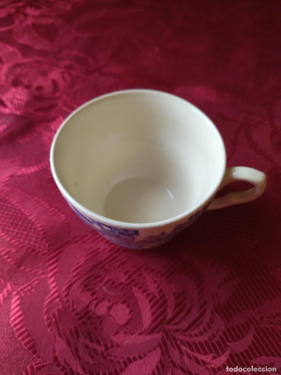 Antig&uuml;edades: Taza de t&eacute; de porcelana eit england. - Foto 3