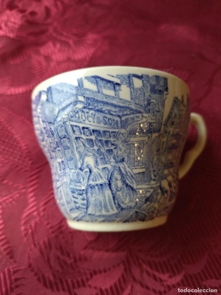Antig&uuml;edades: Taza de t&eacute; de porcelana eit england. - Foto 4
