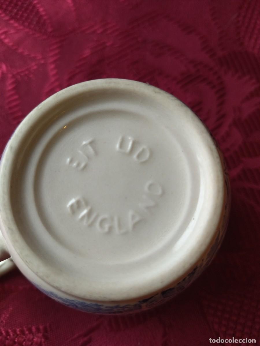 Antig&uuml;edades: Taza de t&eacute; de porcelana eit england. - Foto 7