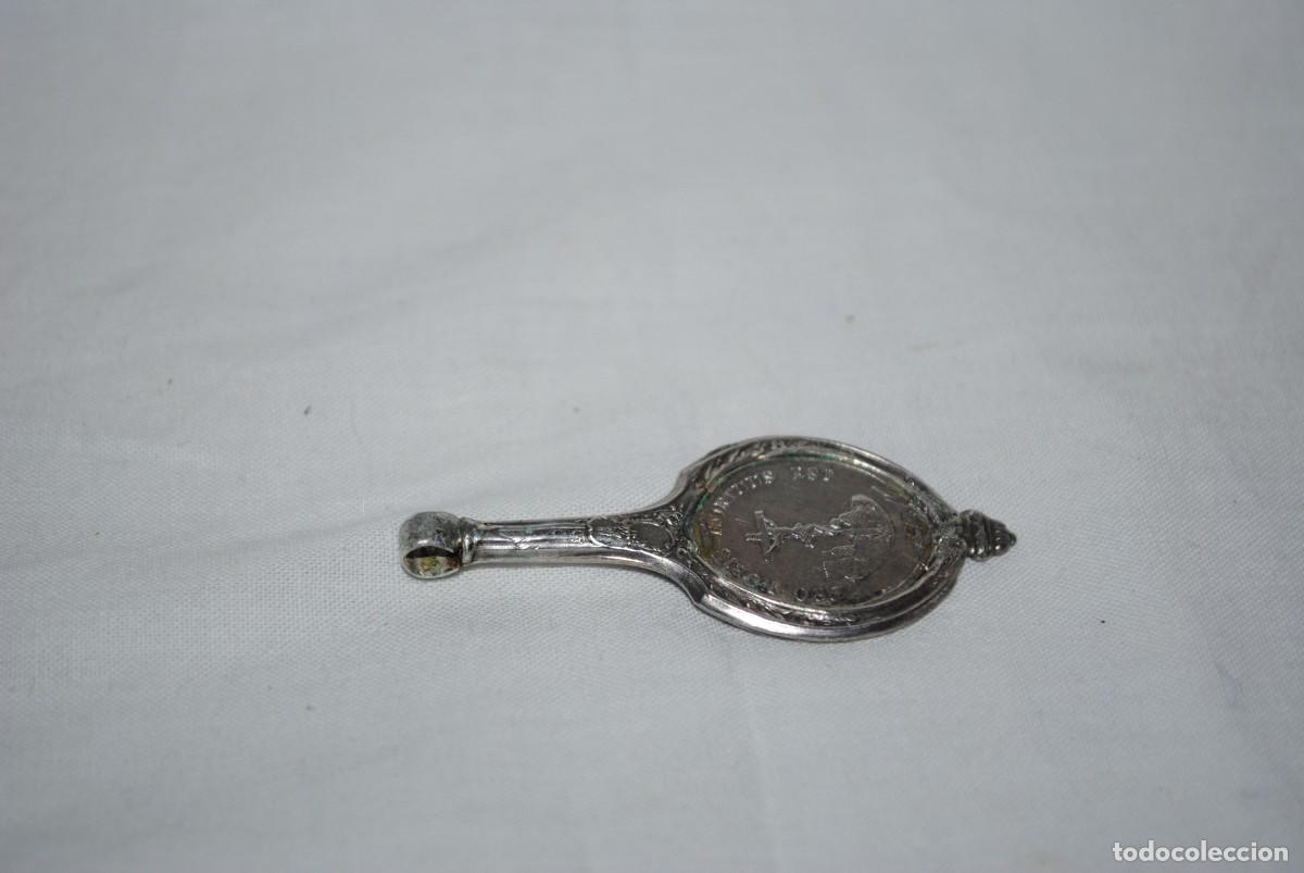 Antig&uuml;edades: MEDALLA DE PLATA DE LA VIRGEN DE LOS DOLORES - Foto 3