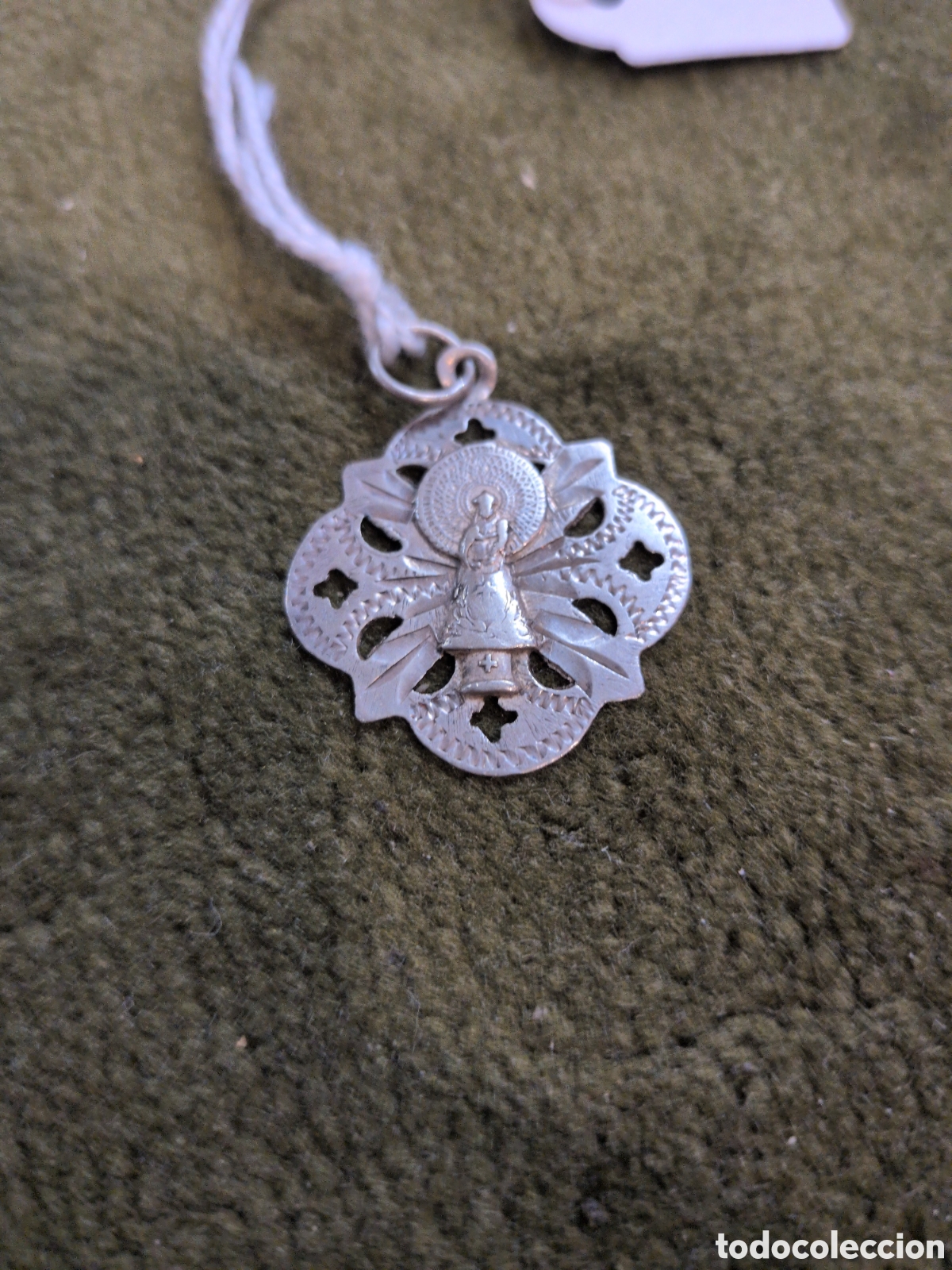 Antig&uuml;edades: Medalla nuestra se&ntilde;ora del pilar. REF-7919 - Foto 1