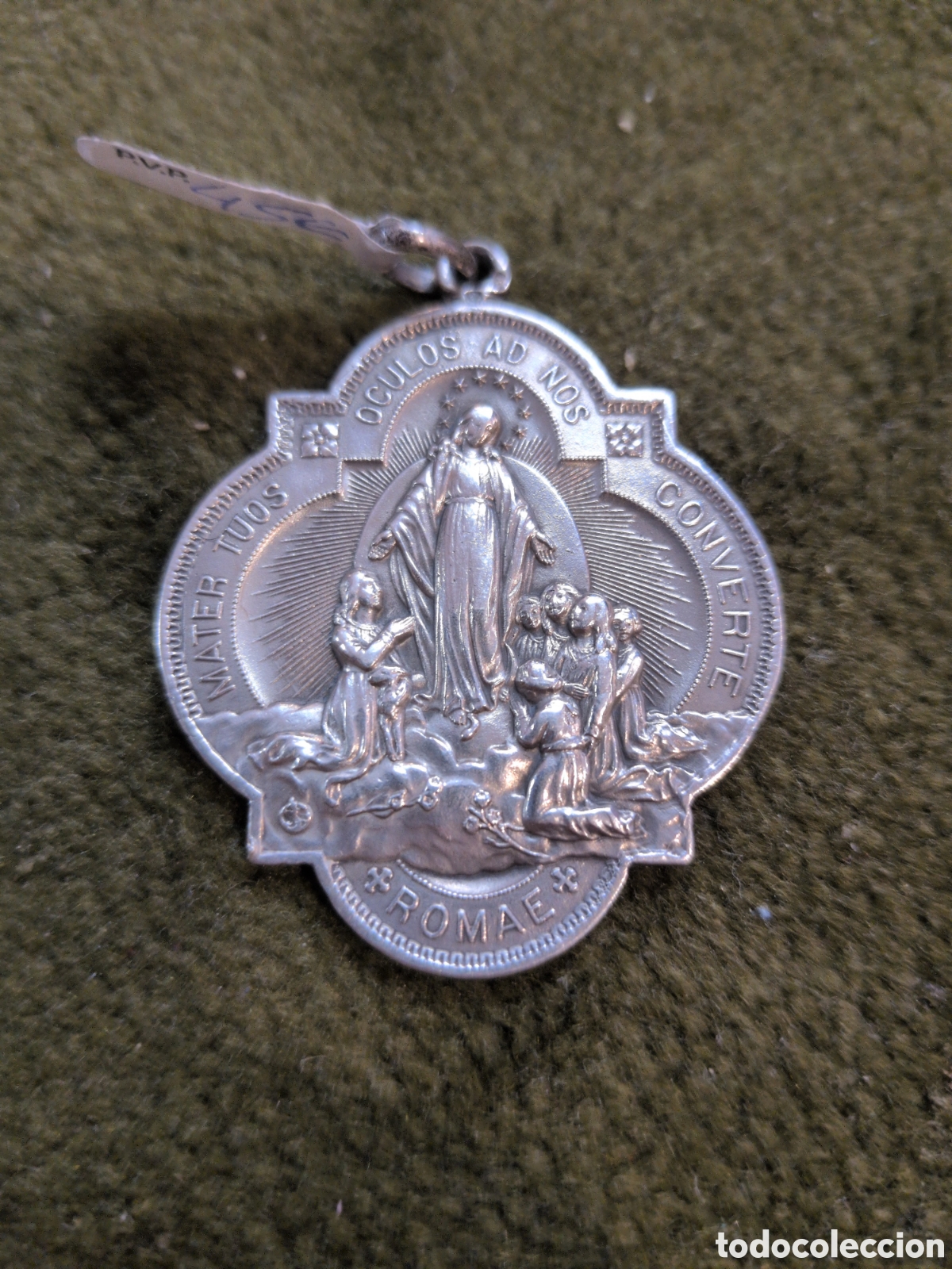 Antig&uuml;edades: Medalla sagrado coraz&oacute;n. REF-810 - Foto 1