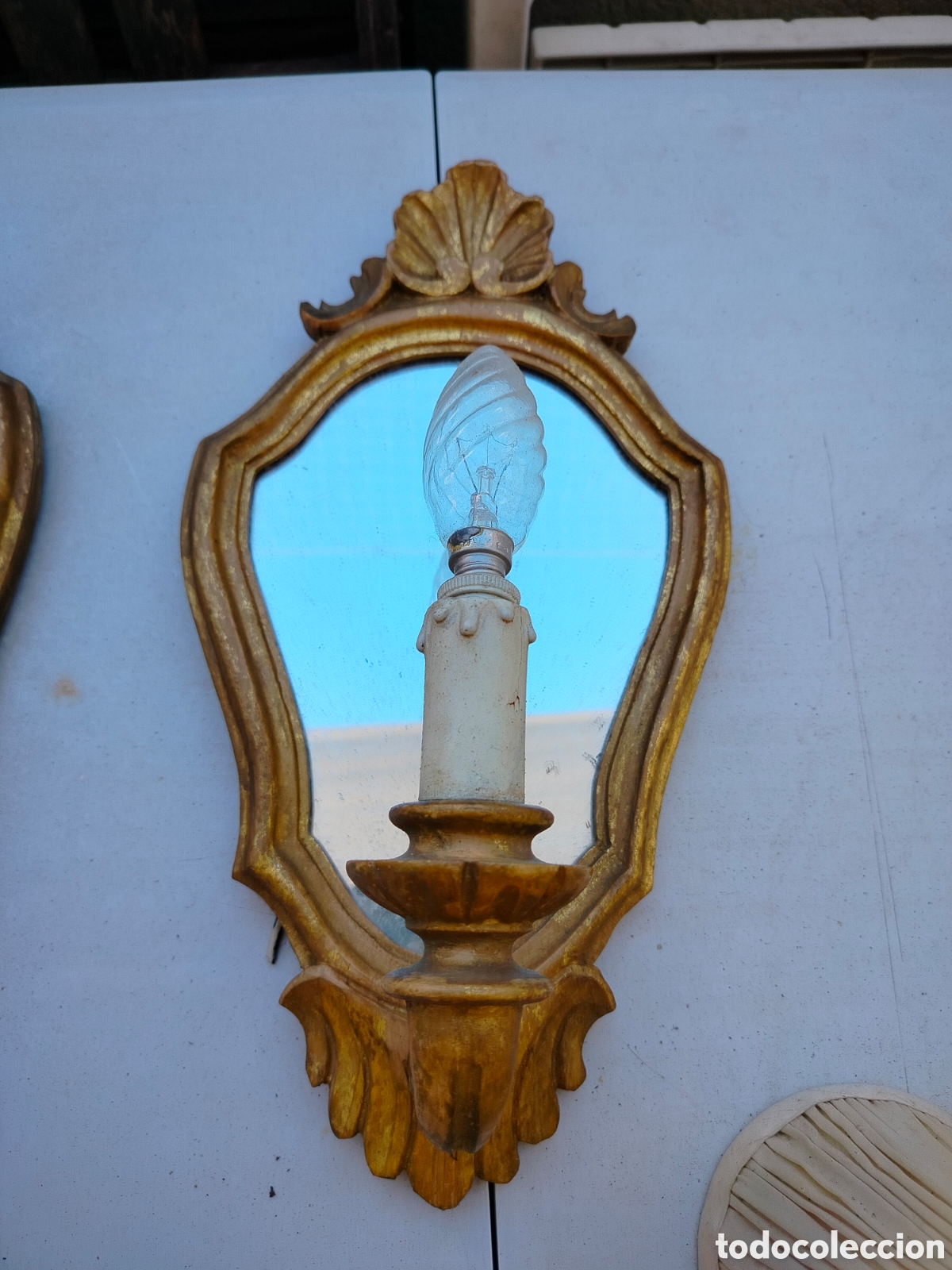 Antig&uuml;edades: Espejos de pared estilo Luis XV - Foto 2