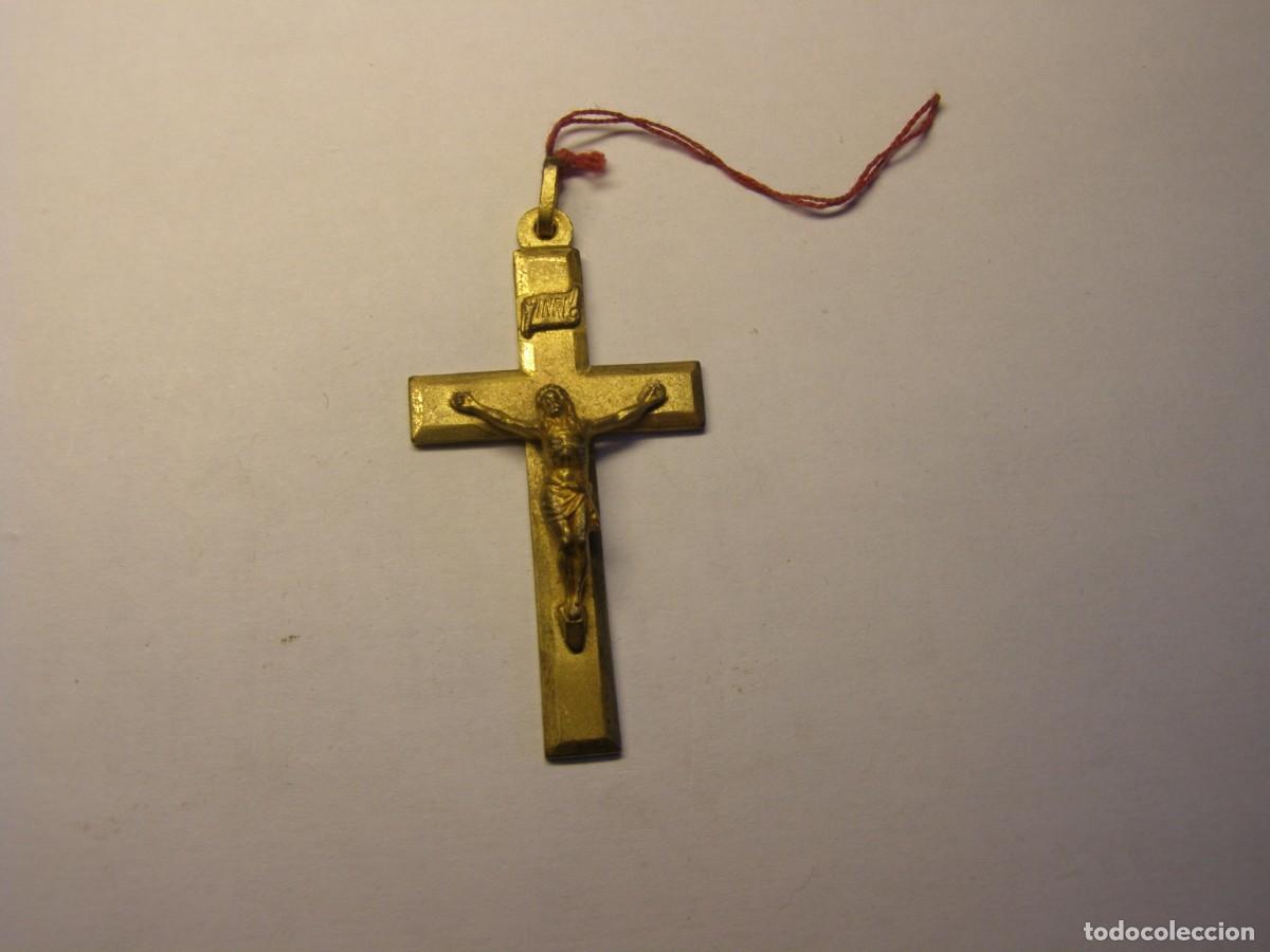 Antig&uuml;edades: Antiguo crucifijo religioso. - Foto 1
