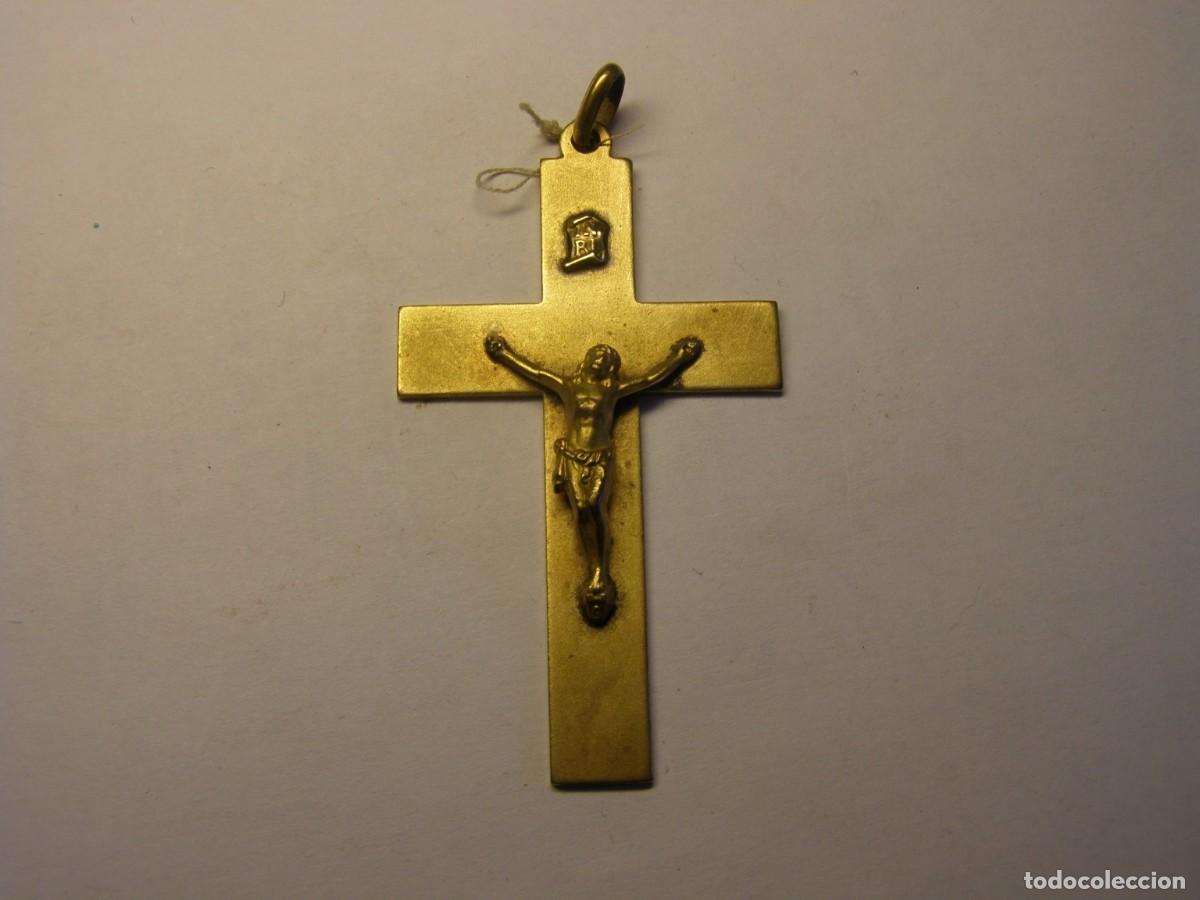Antig&uuml;edades: Antiguo crucifijo religioso. - Foto 1