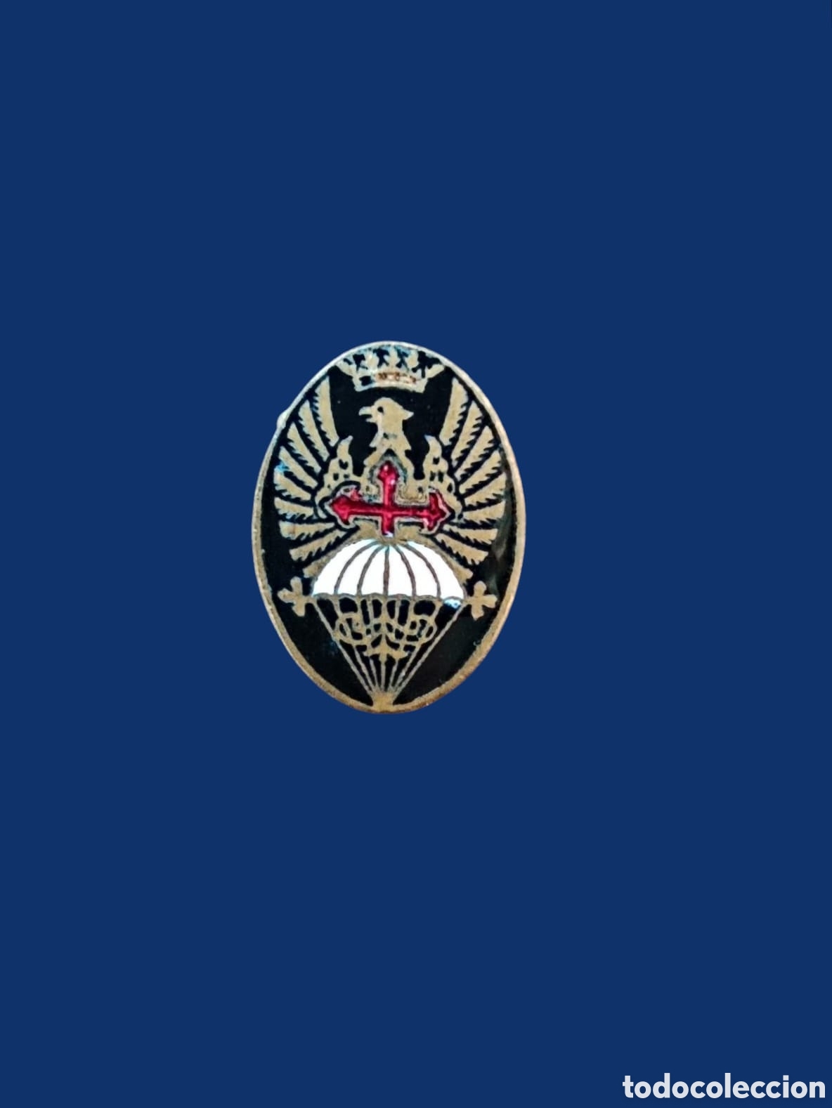 Antig&uuml;edades: distintivo BRIPAC Brigada Paracaidista Espa&ntilde;ola