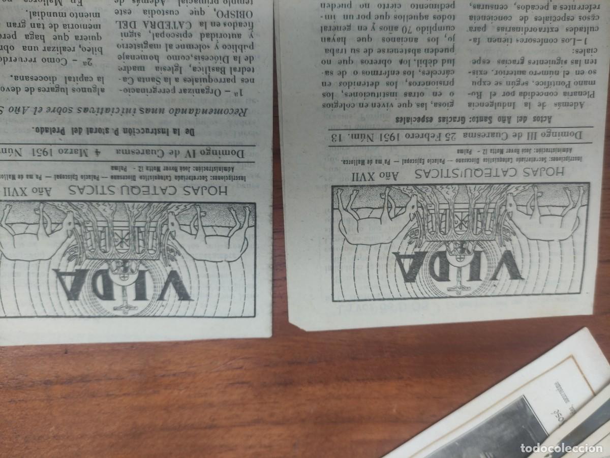 Antig&uuml;edades: Hojas catequisticas.1951. - Foto 2