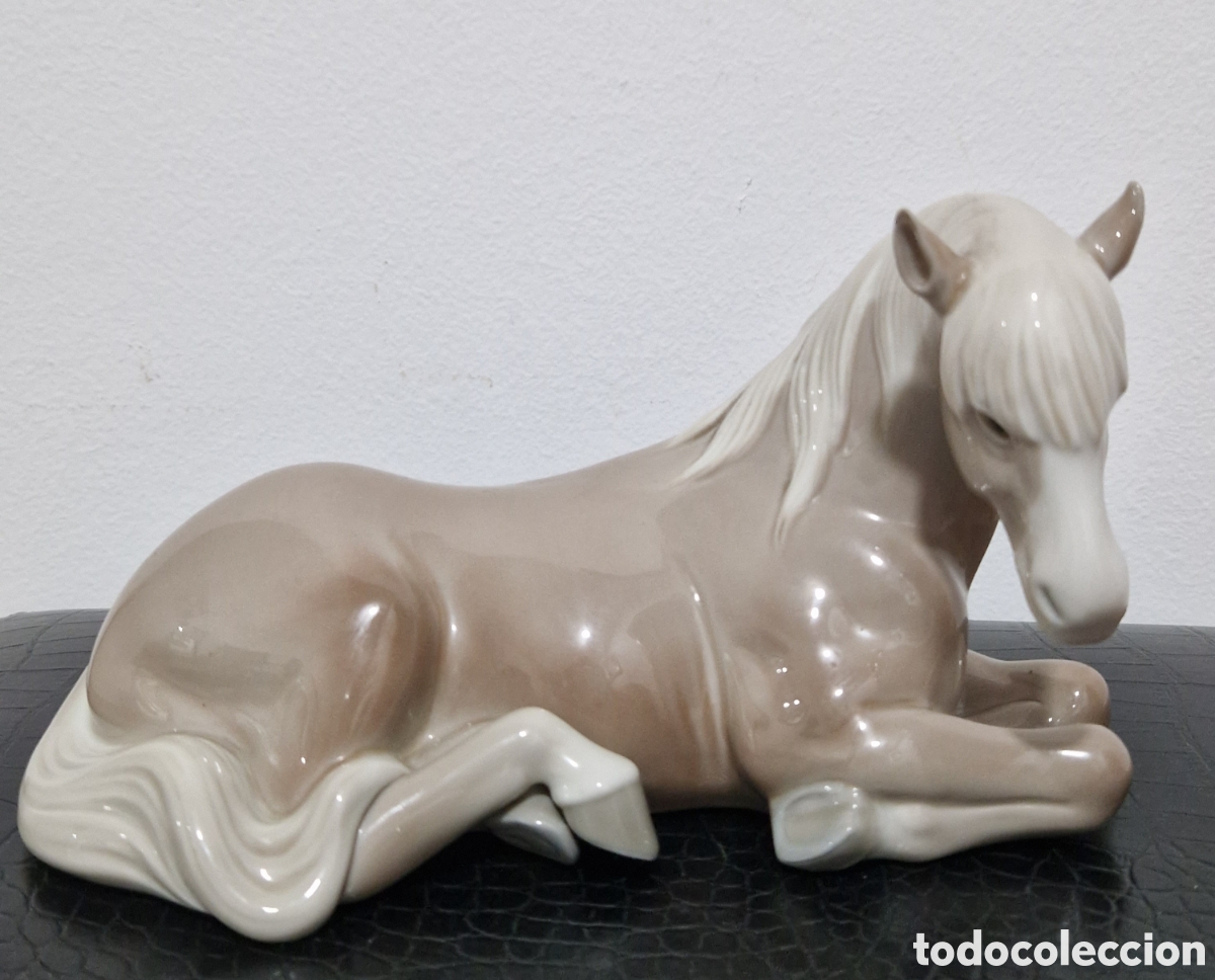 Antig&uuml;edades: Lladr&oacute; Caballo porcelana - Foto 2