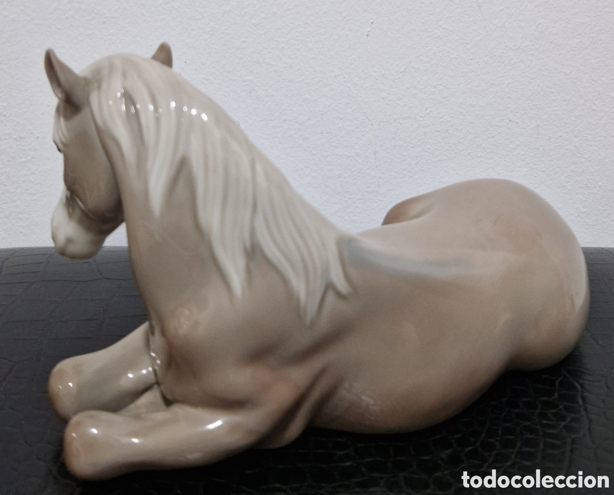 Antig&uuml;edades: Lladr&oacute; Caballo porcelana - Foto 5