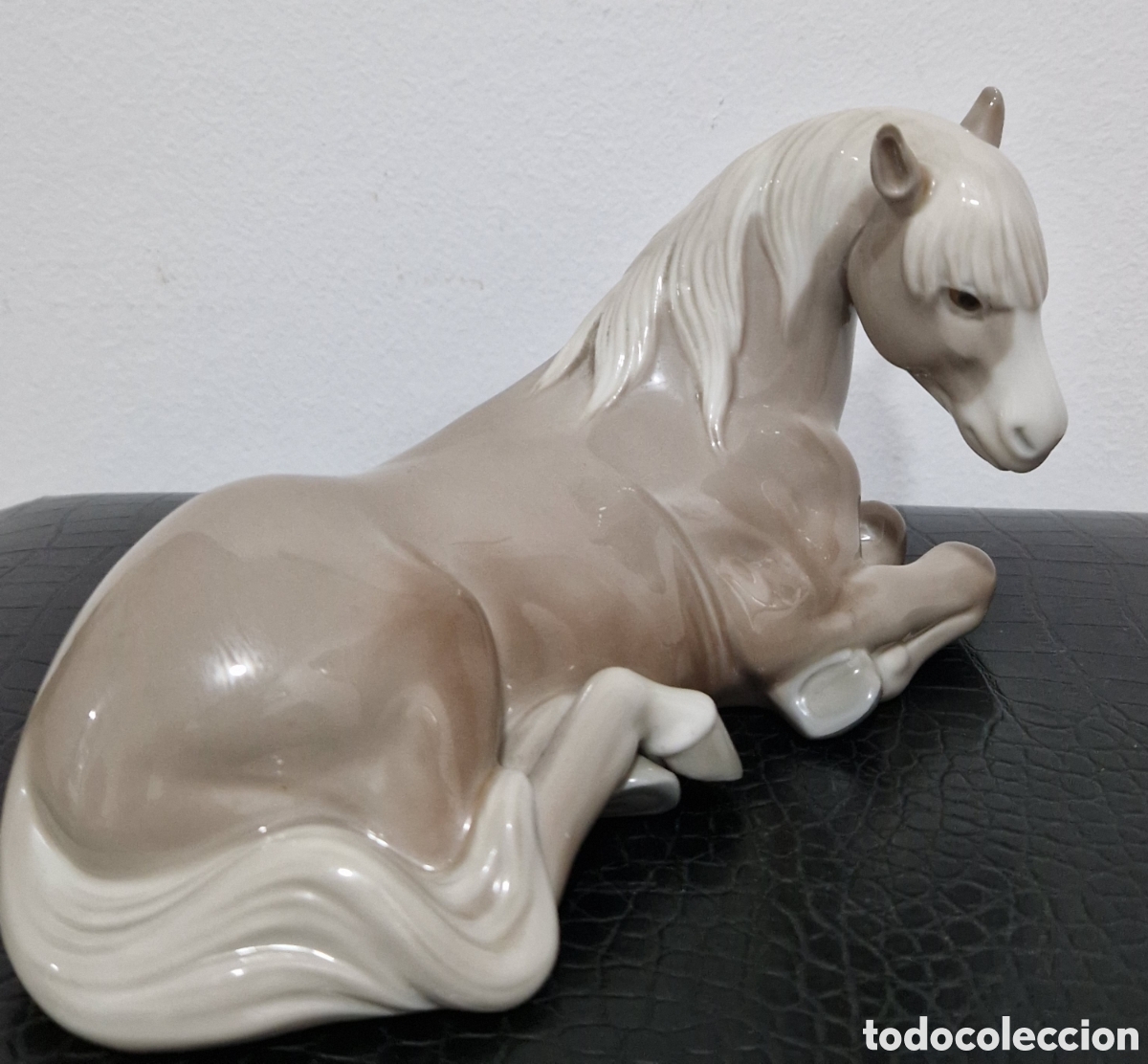 Antig&uuml;edades: Lladr&oacute; Caballo porcelana - Foto 1