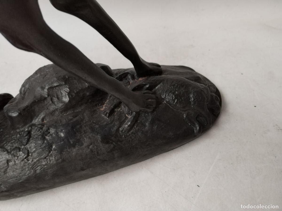 Antig&uuml;edades: figura perro galgo vintage - Foto 7