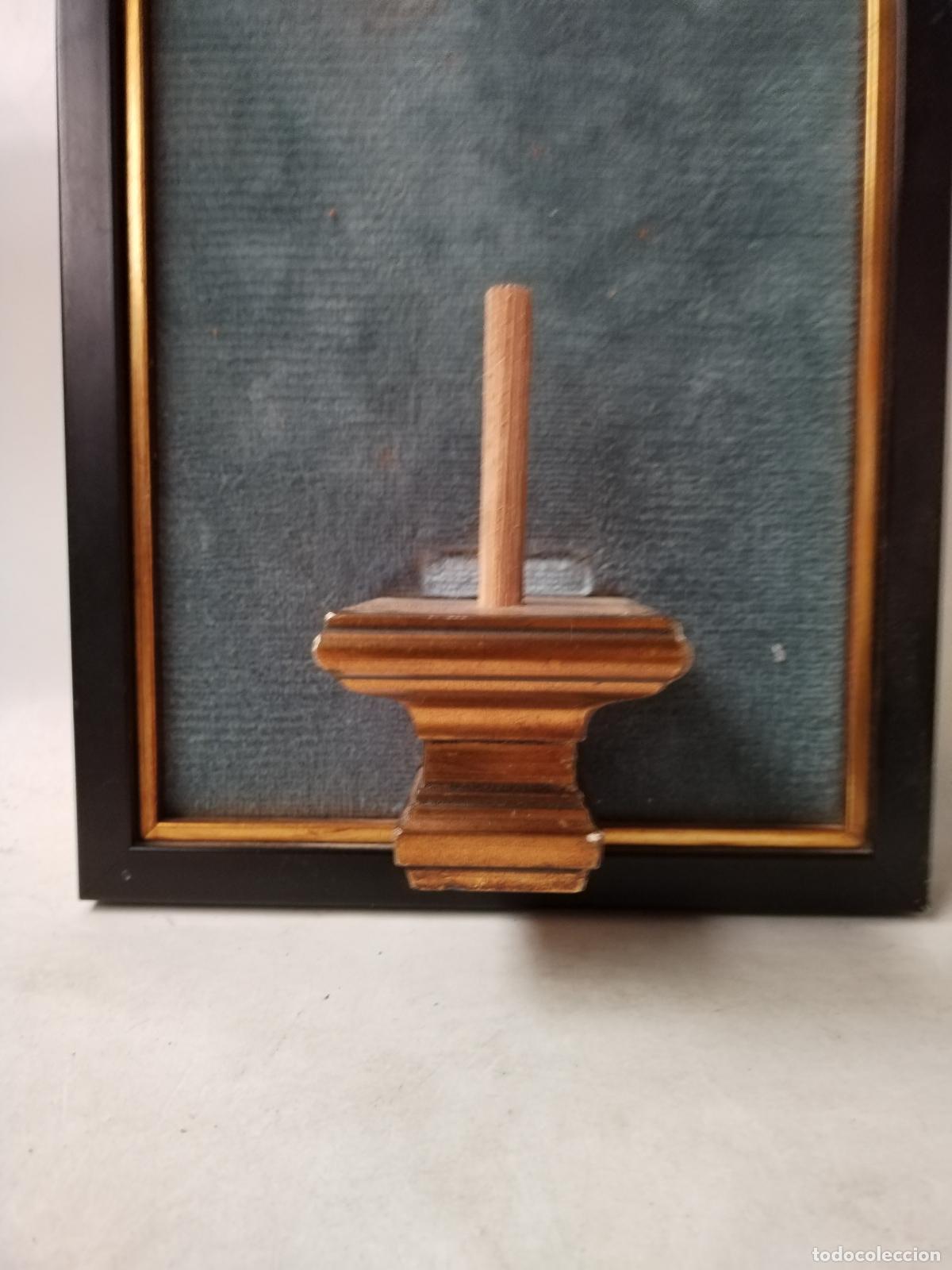 Antig&uuml;edades: mensula repisa de madera - Foto 5