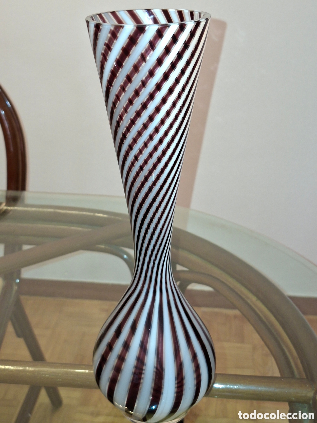 Antig&uuml;edades: JARRON CRISTAL DE MURANO - Foto 9