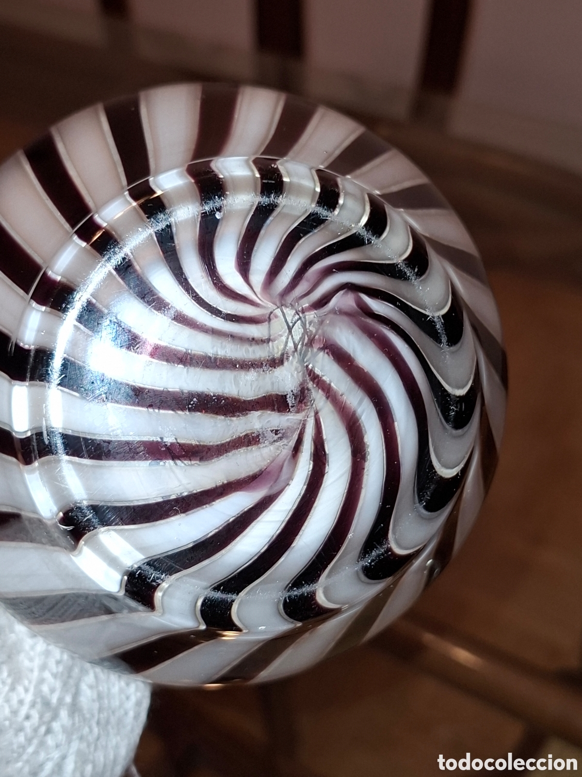 Antig&uuml;edades: JARRON CRISTAL DE MURANO - Foto 10