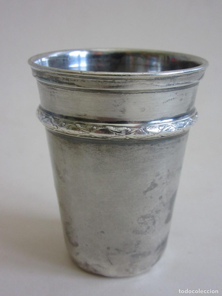 Antig&uuml;edades: VASITO-CHUPITO CON MARCAJE DE PLATA - Foto 1