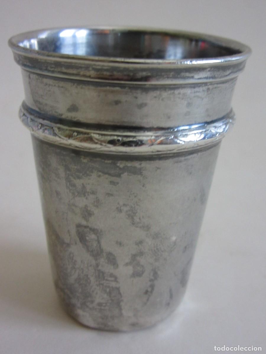 Antig&uuml;edades: VASITO-CHUPITO CON MARCAJE DE PLATA - Foto 2