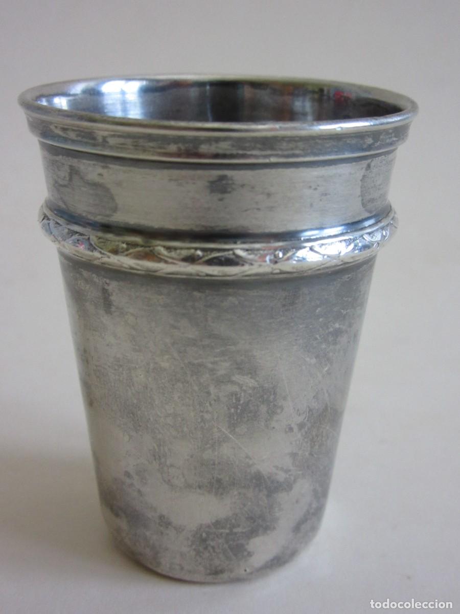 Antig&uuml;edades: VASITO-CHUPITO CON MARCAJE DE PLATA - Foto 3