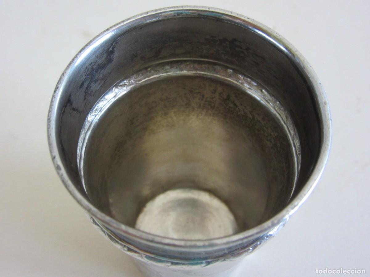 Antig&uuml;edades: VASITO-CHUPITO CON MARCAJE DE PLATA - Foto 4