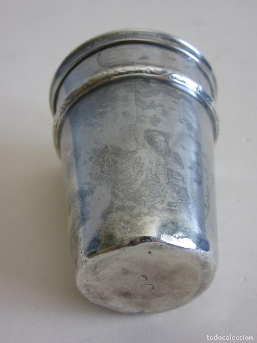 Antig&uuml;edades: VASITO-CHUPITO CON MARCAJE DE PLATA - Foto 6