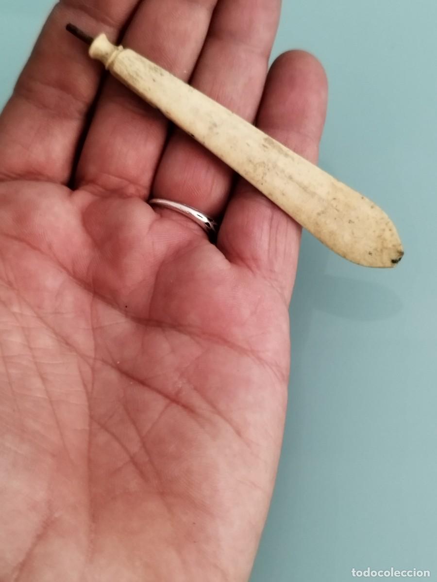 Antig&uuml;edades: Antigua pieza, mango herramienta a identificar.. - Foto 1