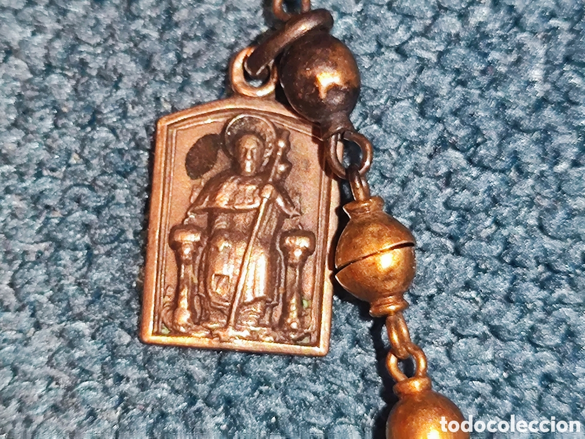 Antig&uuml;edades: ROSARIO ANTIGUO DE ORO Y PLATA - Foto 15