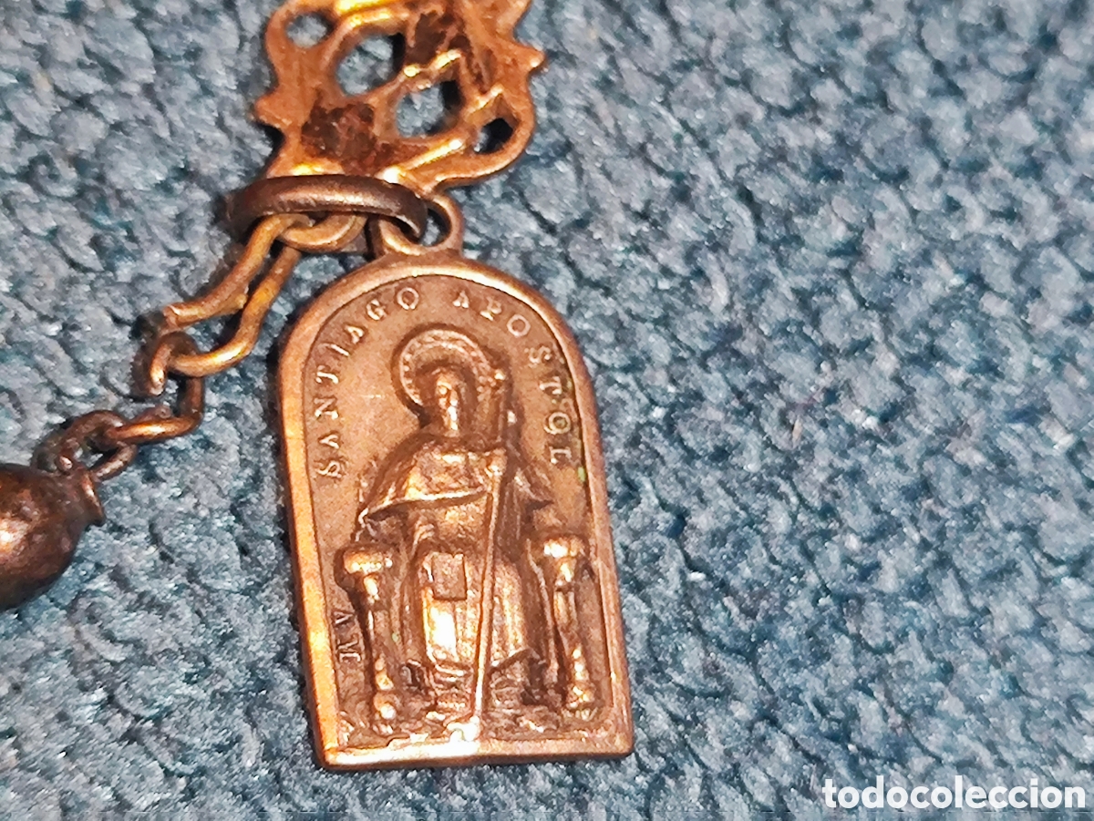 Antig&uuml;edades: ROSARIO ANTIGUO DE ORO Y PLATA - Foto 16